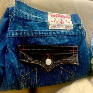 Men’s blue jeans